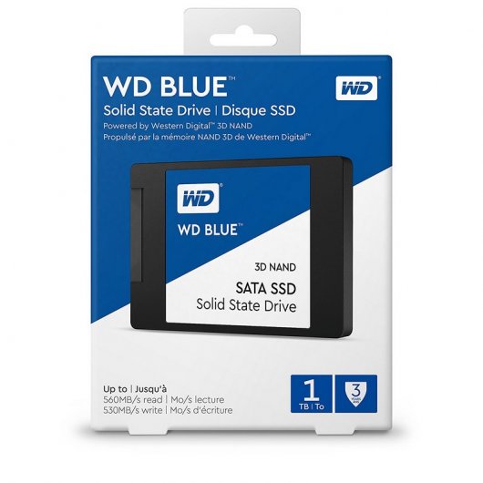 canal Convencional ruptura WD Blue Solid State Drive 1TB - PC Resumen